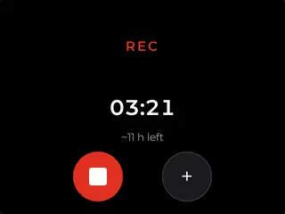Voice Memo screenshot 1