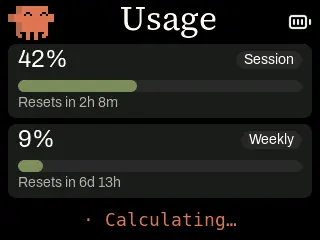 Clawdmeter screenshot 5