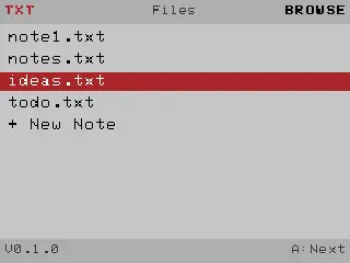 TXT viewer/editor screenshot 2