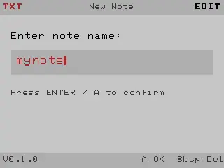 TXT viewer/editor screenshot 1