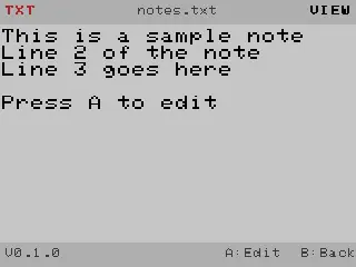 TXT viewer/editor screenshot 3