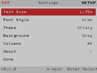 TXT viewer/editor screenshot 5