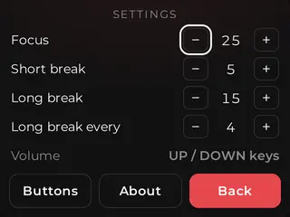 Pomodoro screenshot 6
